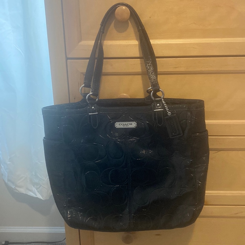Coach black purse